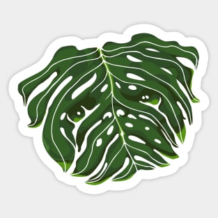 MONSTERA PUG Sticker